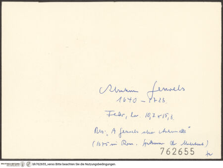 Rückseite von bh762655_recto