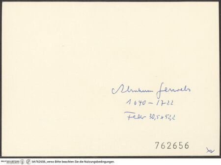 Rückseite von bh762656_recto