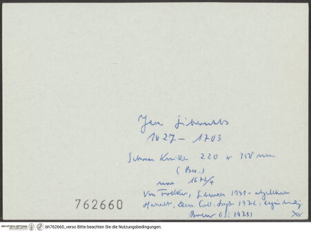 Rückseite von bh762660_recto