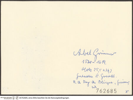 Rückseite von bh762685_recto