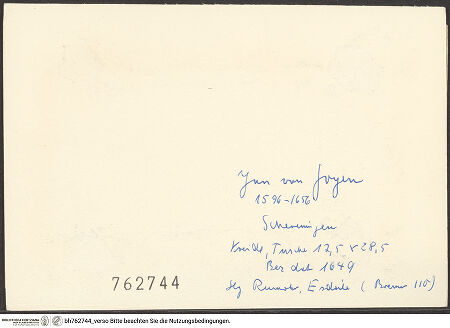 Rückseite von bh762744_recto