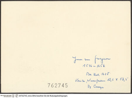 Rückseite von bh762745_recto