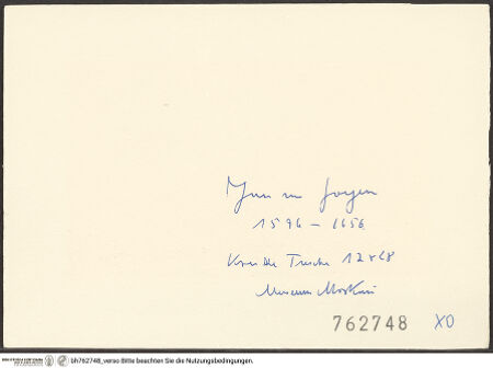 Rückseite von bh762748_recto