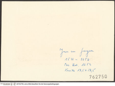 Rückseite von bh762750_recto