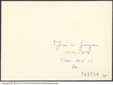 Rückseite von bh762754_recto