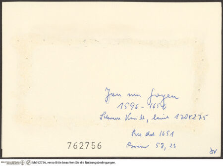 Rückseite von bh762756_recto