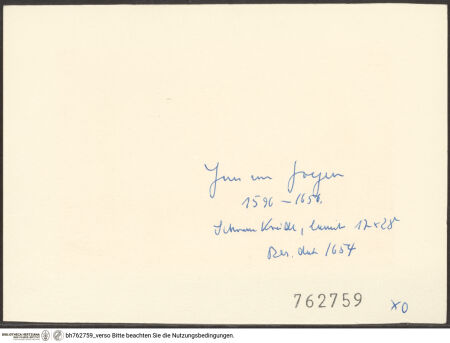 Rückseite von bh762759_recto