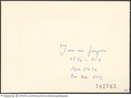 Rückseite von bh762763_recto