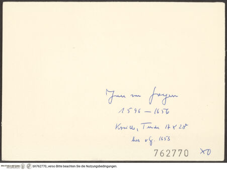 Rückseite von bh762770_recto