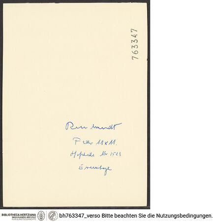 Rückseite von bh763347_recto