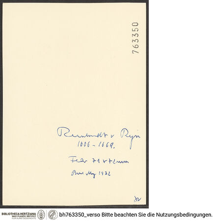 Rückseite von bh763350_recto