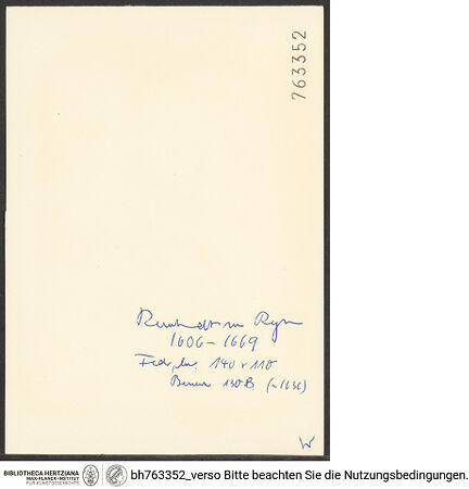 Rückseite von bh763352_recto