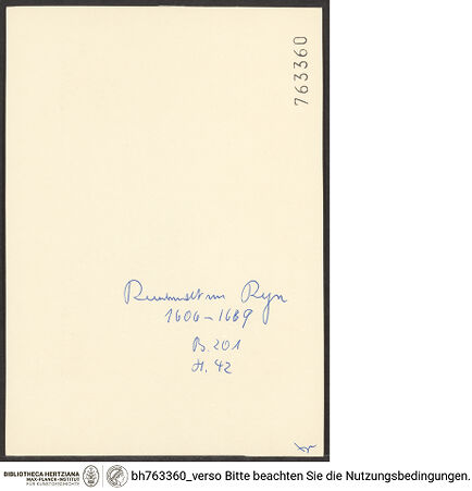 Rückseite von bh763360_recto