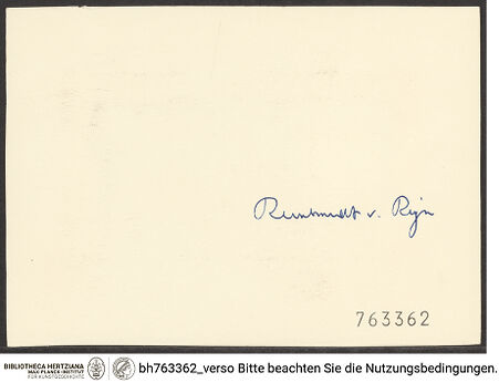 Rückseite von bh763362_recto