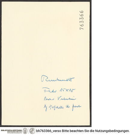 Rückseite von bh763366_recto