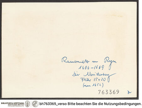 Rückseite von bh763369_recto