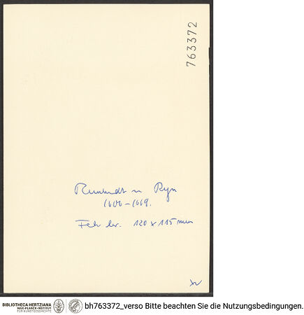 Rückseite von bh763372_recto