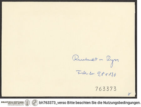 Rückseite von bh763373_recto