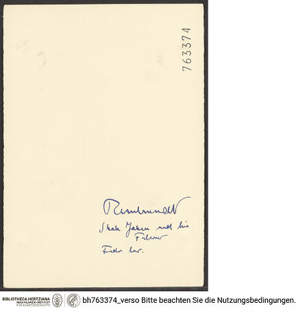 Rückseite von bh763374_recto