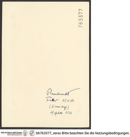 Rückseite von bh763377_recto