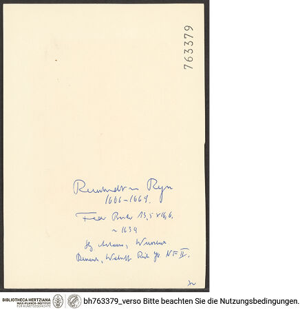 Rückseite von bh763379_recto