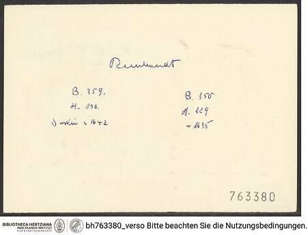 Rückseite von bh763380_recto