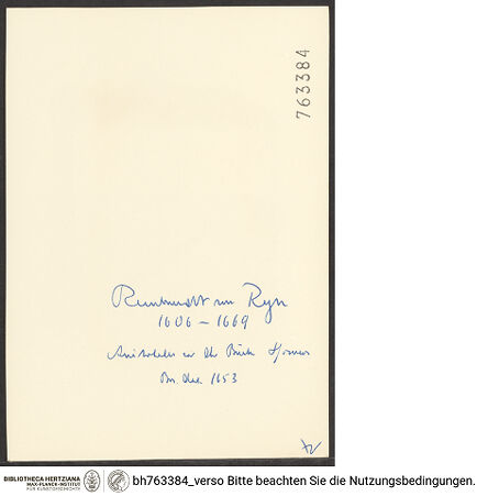 Rückseite von bh763384_recto