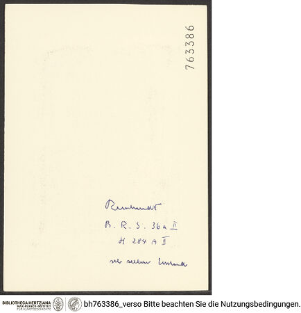 Rückseite von bh763386_recto