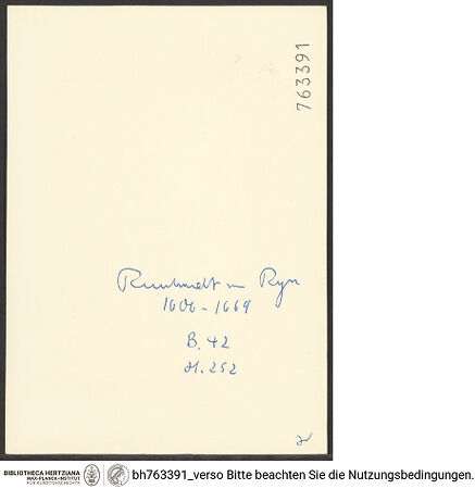 Rückseite von bh763391_recto