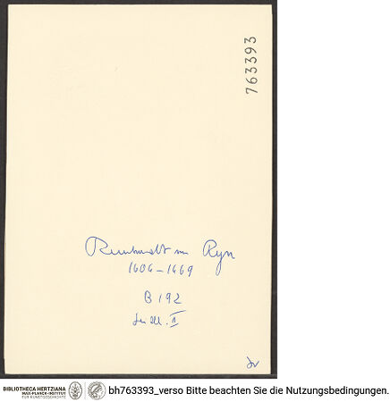 Rückseite von bh763393_recto