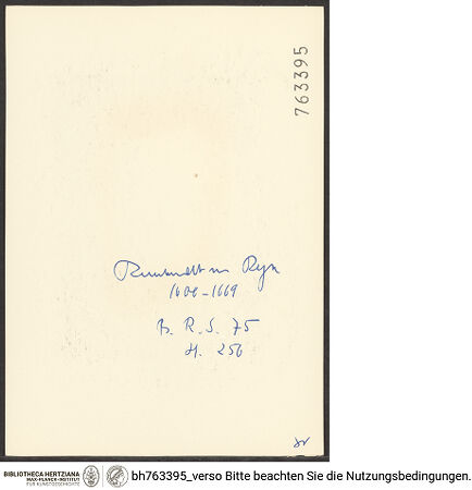 Rückseite von bh763395_recto