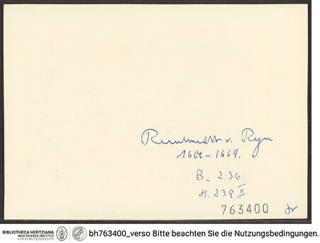 Rückseite von bh763400_recto