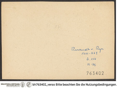 Rückseite von bh763402_recto