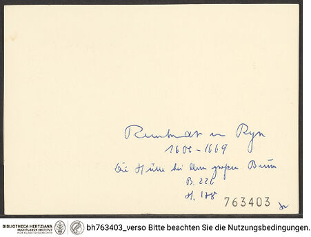 Rückseite von bh763403_recto