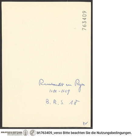 Rückseite von bh763409_recto