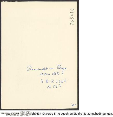 Rückseite von bh763410_recto