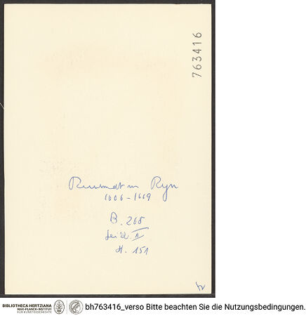 Rückseite von bh763416_recto