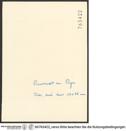 Rückseite von bh763422_recto
