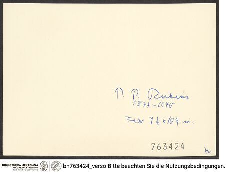 Rückseite von bh763424_recto