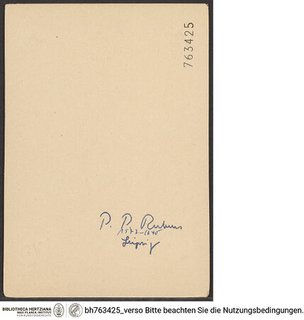 Rückseite von bh763425_recto