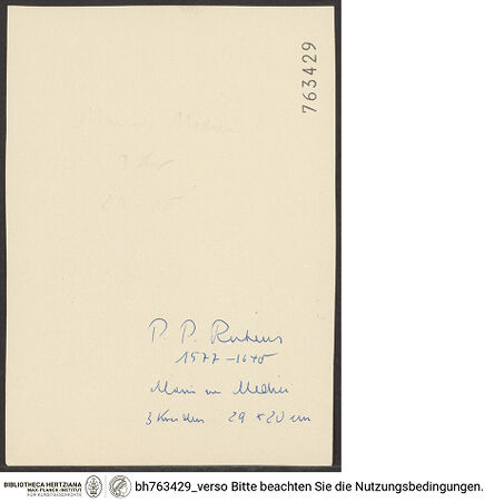 Rückseite von bh763429_recto