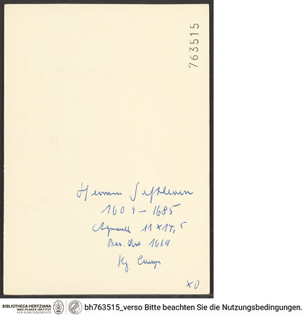 Rückseite von bh763515_recto