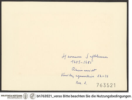 Rückseite von bh763521_recto