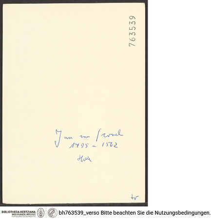 Rückseite von bh763539_recto