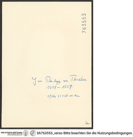 Rückseite von bh763553_recto