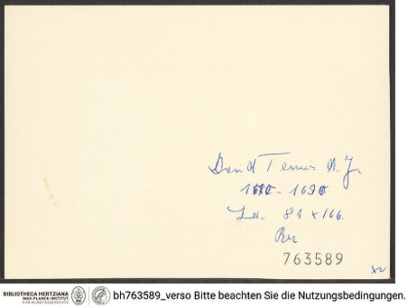 Rückseite von bh763589_recto