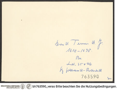 Rückseite von bh763590_recto