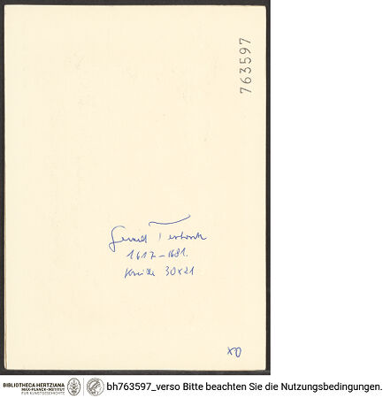 Rückseite von bh763597_recto