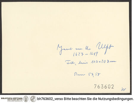 Rückseite von bh763602_recto