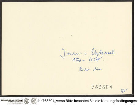 Rückseite von bh763604_recto